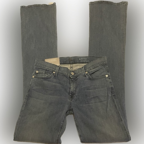 NWT 7 For All Mankind The Skinny Bootcut Jeans - Picture 3 of 9